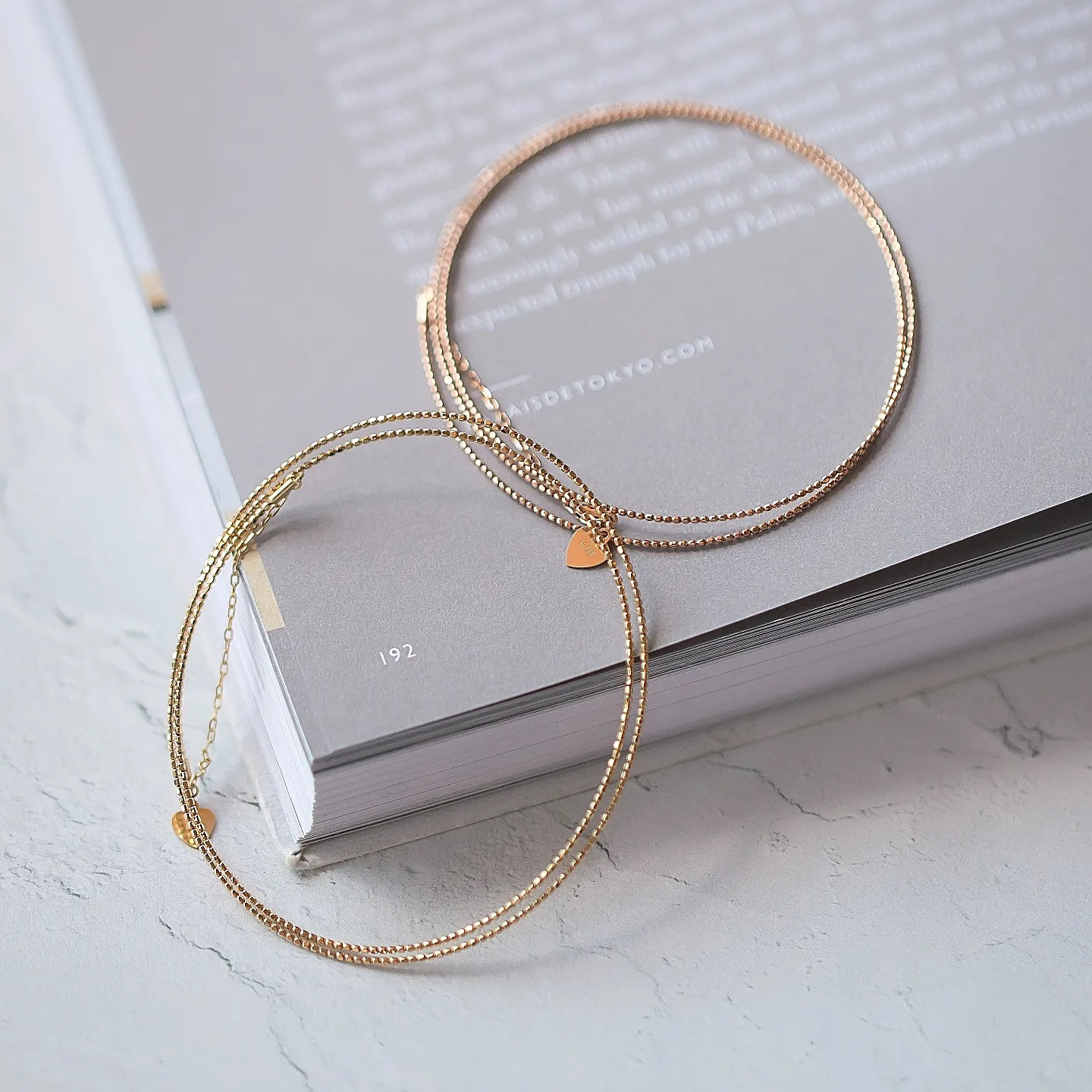 K10 PG YG 形状記憶 ブレスレット