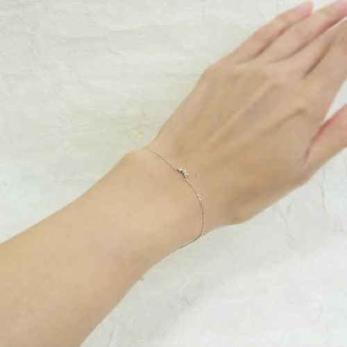 K10 PG WG ダイヤモンド ブレスレット | IKEDAジュエリーオンライン