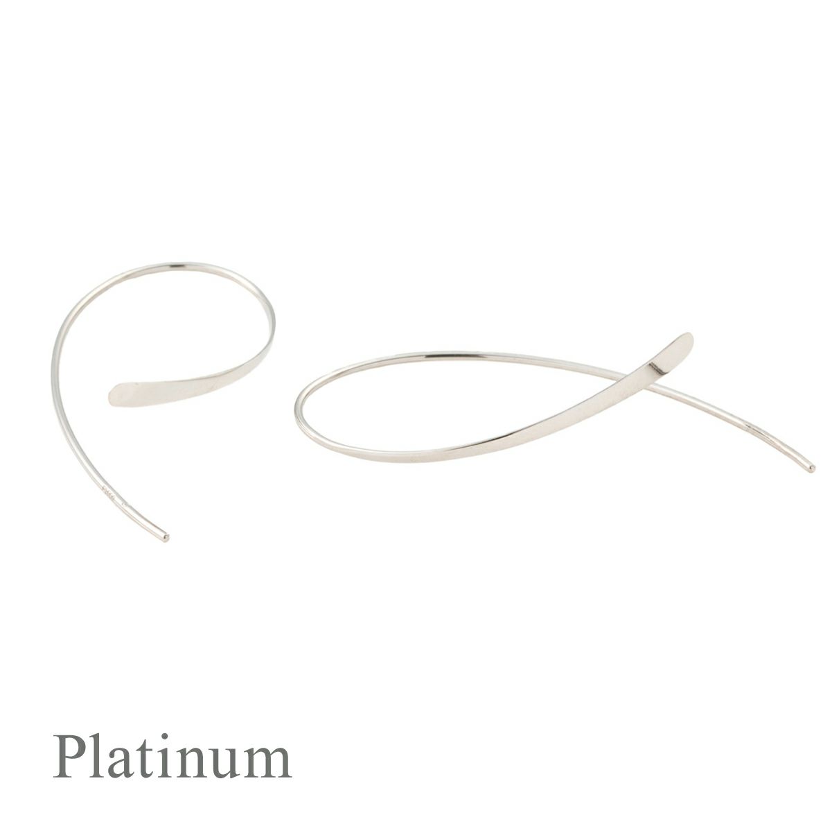 プラチナ アメリカンピアス ひねり