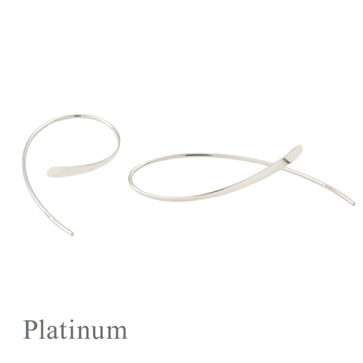 プラチナ アメリカンピアス ひねり