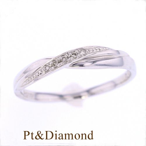 プラチナ ダイヤモンド リング 指輪 PT900