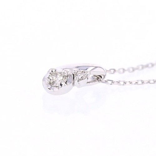 レアリゼ ベル（belle） K18 WG ダイヤモンド ネックレス