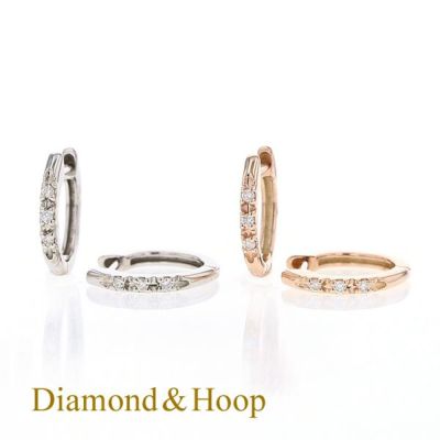 K18WG✨ダイヤモンド37粒付き✨片耳ピアス◯中折れ式✨フープピアス✨綺麗✨ 楽天市場】K18中折れ式ダイヤフープピアス(14mmドッツ ダイヤ8石