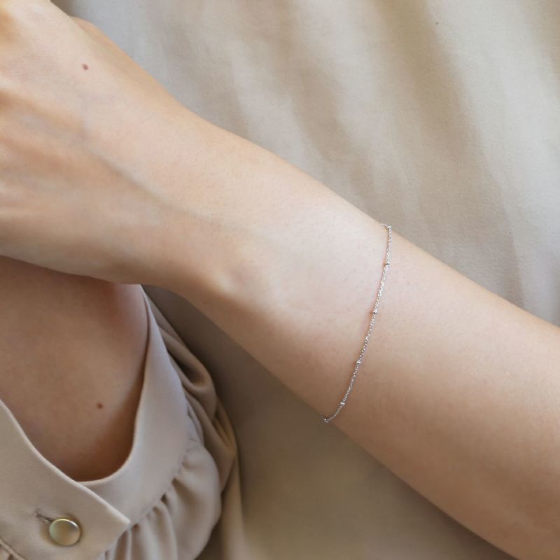 K10 WG/PG/YG ステーション ブレスレット