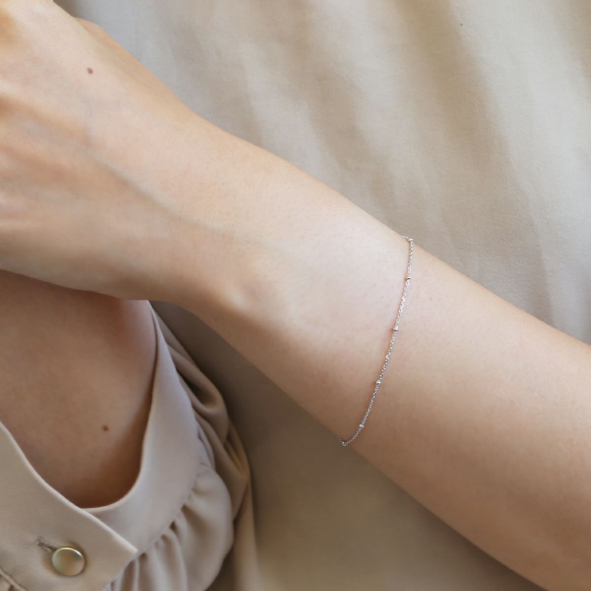 K10 WG/PG/YG ステーション ブレスレット