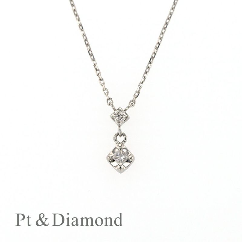 プラチナ ダイヤモンド ネックレス PT950 PT850 pt | IKEDA ジュエリー
