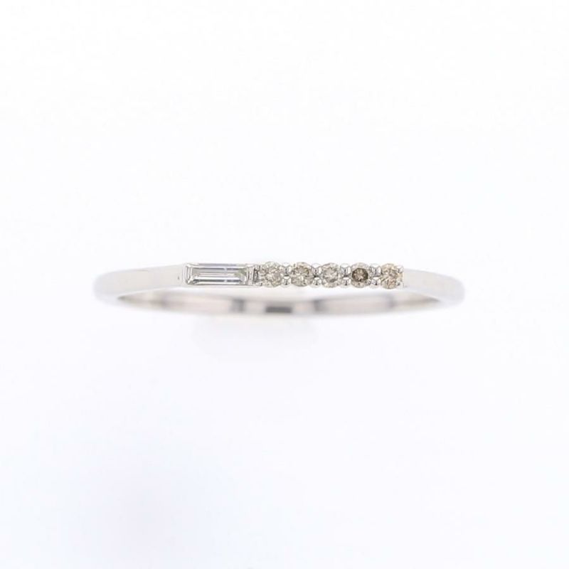 K18 YG/プラチナ950 ダイヤモンド リング