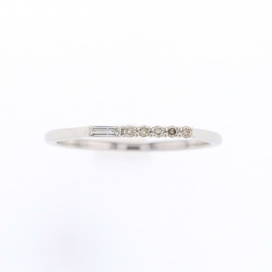 K18 YG/プラチナ950 ダイヤモンド リング