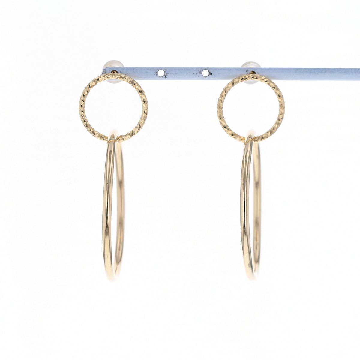 K18 イエローゴールド ピアス