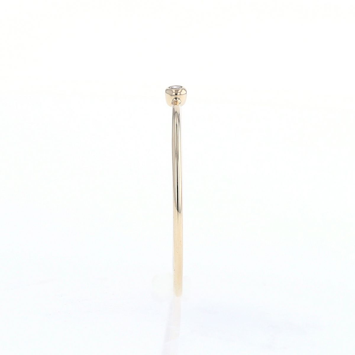 K10 YG WG ダイヤモンド リング 指輪 1粒 レディース 30代 40代 ダイヤ 誕生日 プレゼント 10金 彼女 妻 女性 イエローゴールド ホワイトゴールド