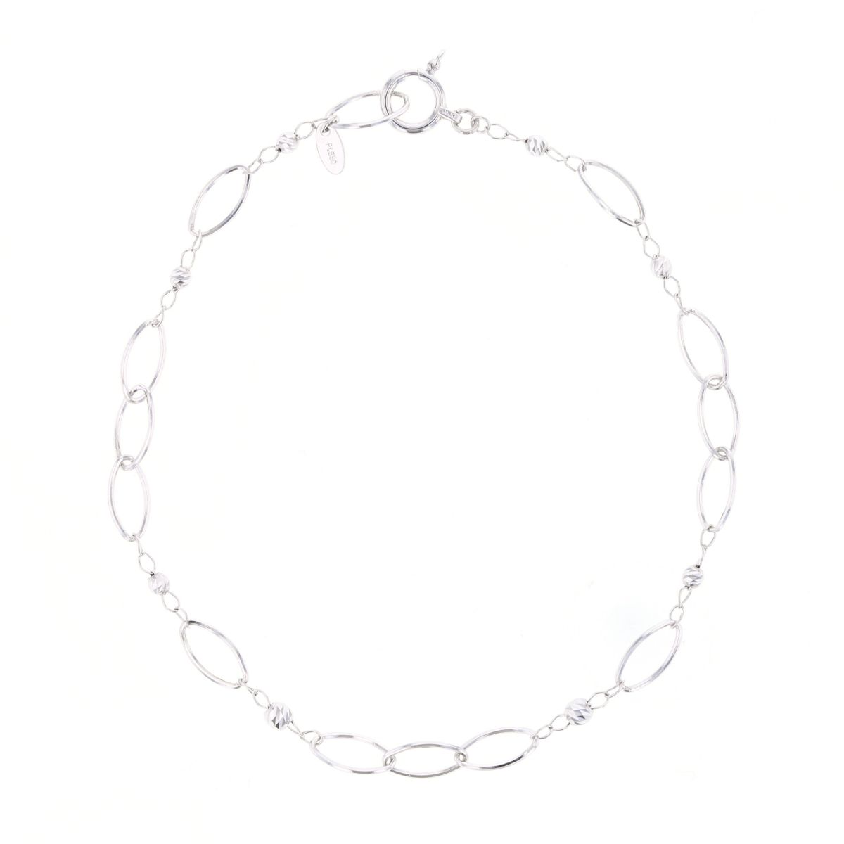 プラチナ850/K18 YG チェーン ブレスレット