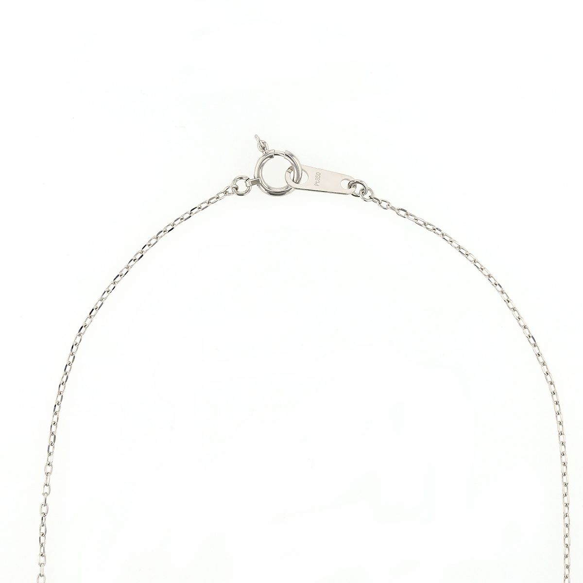 プラチナ ネックレス アズキチェーン PT850 地金ネックレス 80cm ロングネックレス 妻 彼女 誕生日プレゼント レディース