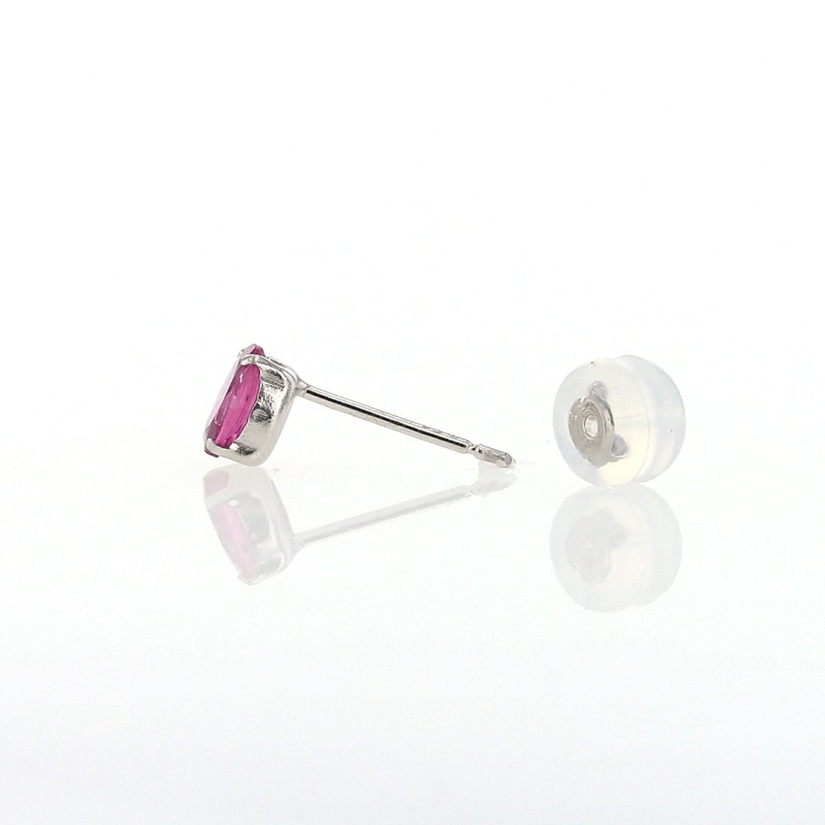 プラチナ ピンクトルマリン ピアス PT900 10月 誕生石 誕生日プレゼント レディース 妻 彼女 20代 30代 40代 天然石