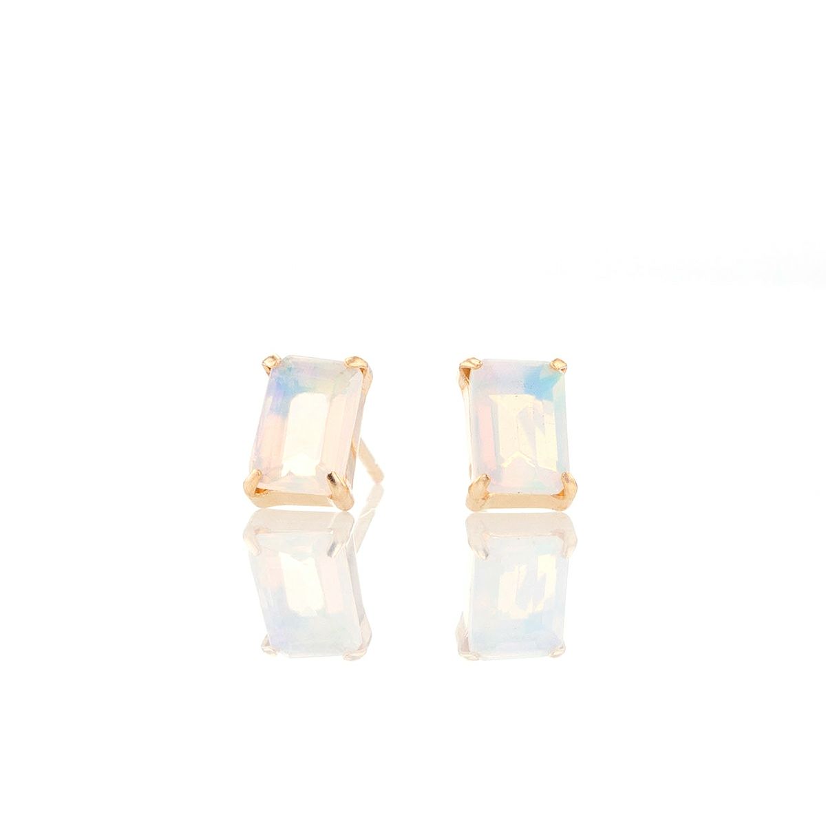 K10 YG オパール ピアス