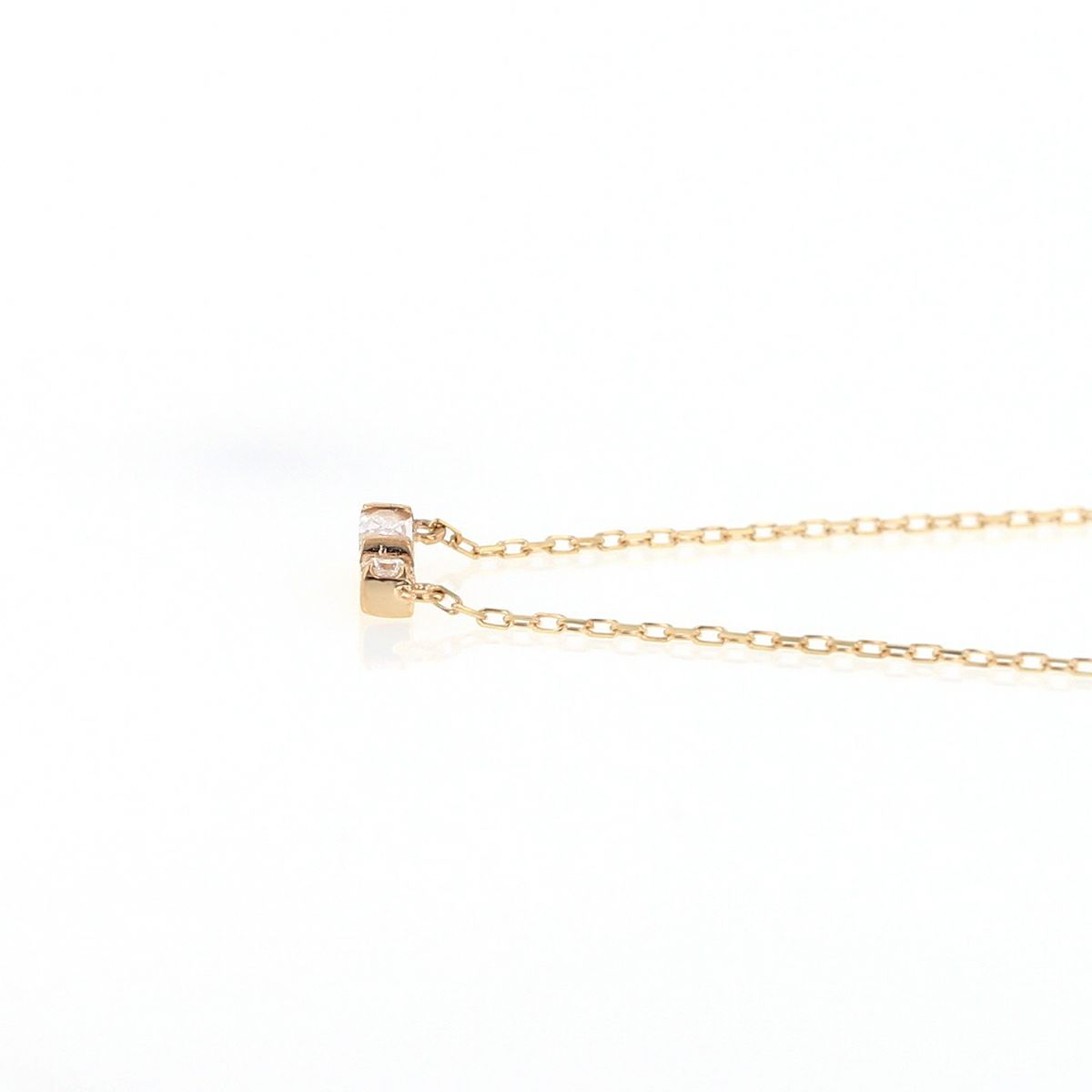 レアリゼ ベル ネックレス K10 YG キュービックジルコニア イエローゴールド 10K 10金 妻 彼女 誕生日プレゼント ギフト レディース