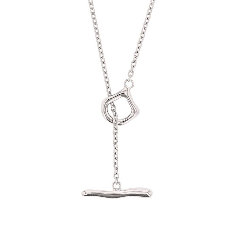 レアリゼ ベル ネックレス シルバー ロングネックレス ラリエットネックレス 妻 彼女 誕生日プレゼント ギフト レディース belle