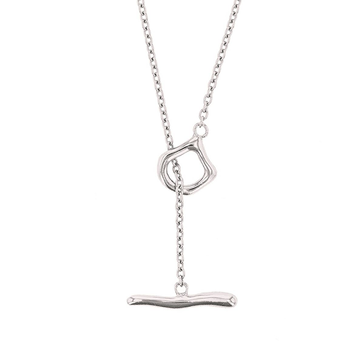 レアリゼ ベル ネックレス シルバー ロングネックレス ラリエットネックレス 妻 彼女 誕生日プレゼント ギフト レディース belle