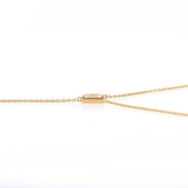 レアリゼ ベル ネックレス シルバー ロングネックレス ラリエットネックレス キュービックジルコニア 妻 彼女 誕生日プレゼント ギフト レディース belle