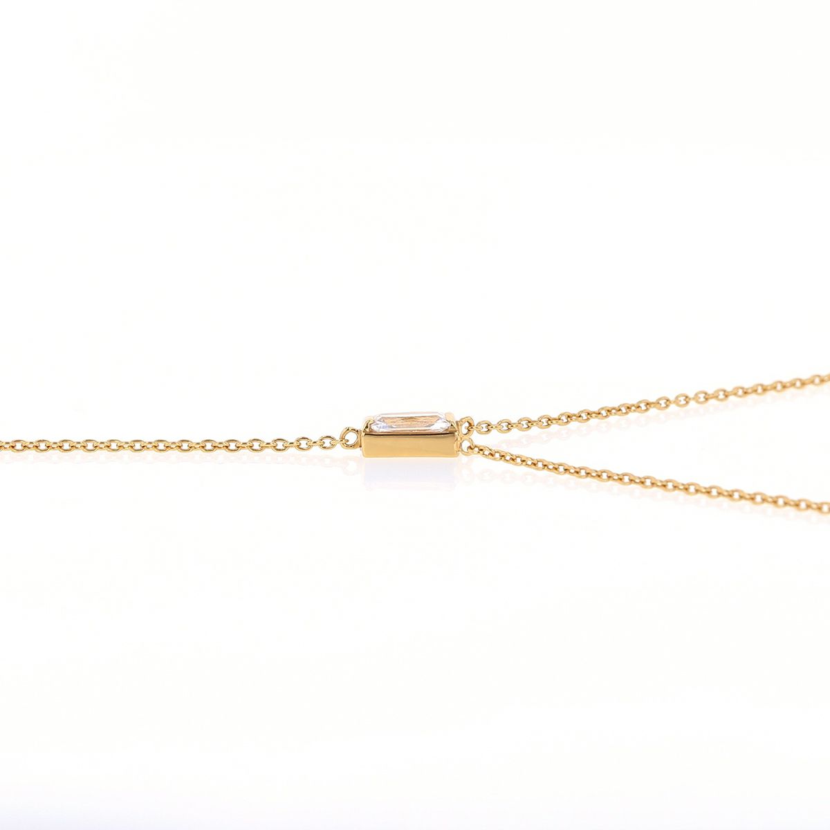 レアリゼ ベル ネックレス シルバー ロングネックレス ラリエットネックレス キュービックジルコニア 妻 彼女 誕生日プレゼント ギフト レディース belle