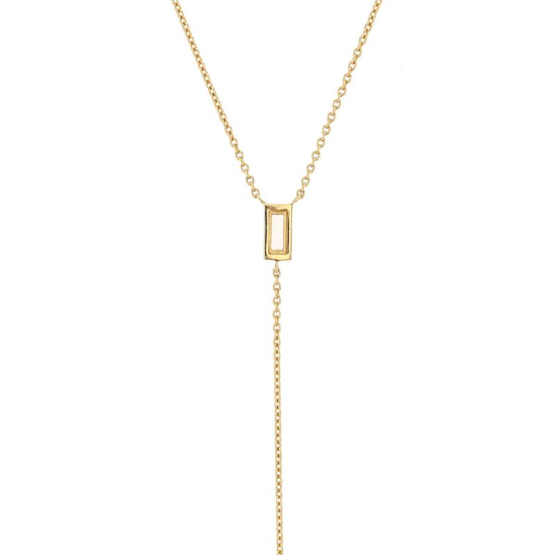 レアリゼ ベル ネックレス シルバー ロングネックレス ラリエットネックレス キュービックジルコニア 妻 彼女 誕生日プレゼント ギフト レディース belle