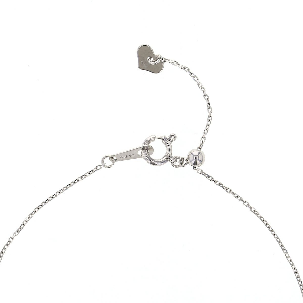 プラチナ アイスブルーダイヤモンド ハート ネックレス ダイヤモンド PT950 PT850 pt レディース 4月 誕生日プレゼント 彼女 妻 レディース 20代 30代 40代