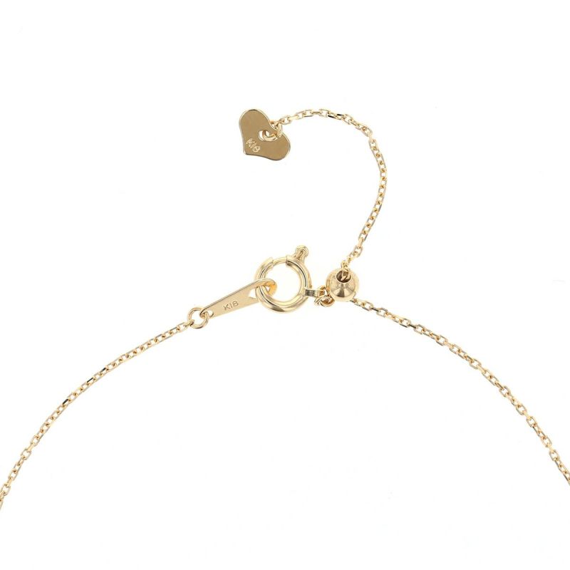 K18 YG ブラウンダイヤモンド ハート ネックレス | IKEDAジュエリー