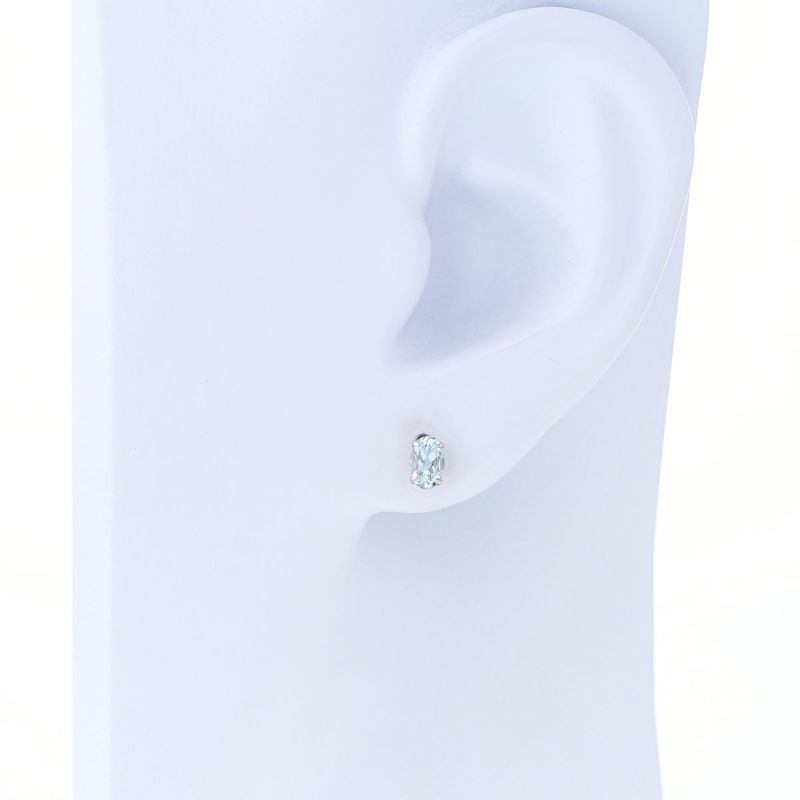 ピアス アクアマリン プラチナ PT900 3月 誕生石 誕生日プレゼント ギフト レディース 妻 彼女 20代 30代 40代 天然石