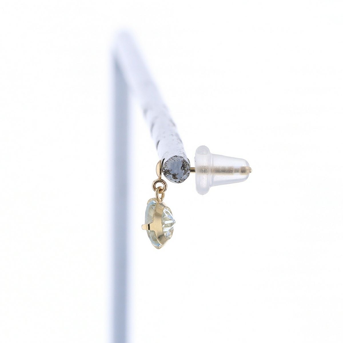 K10 YG アクアマリン ピアス