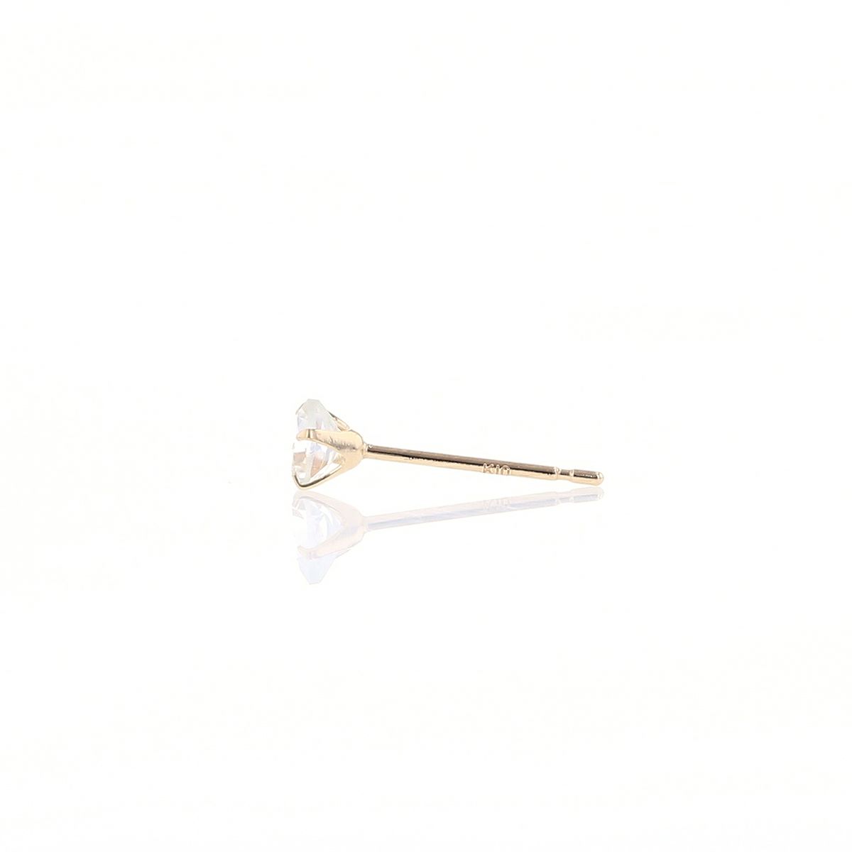 K10 YG ブルームーンストーン ピアス ペアシェイプ イエローゴールド 10金 6月 誕生石 誕生日 プレゼント レディース 20代 30代 40代 10k k10 天然石