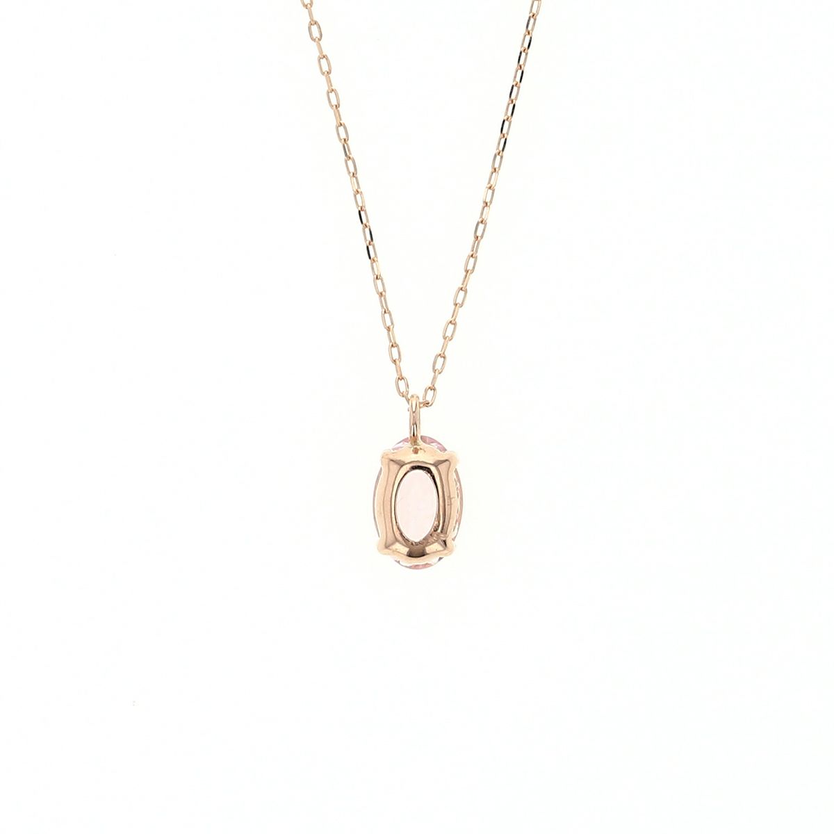 K18 PG モルガナイト ネックレス