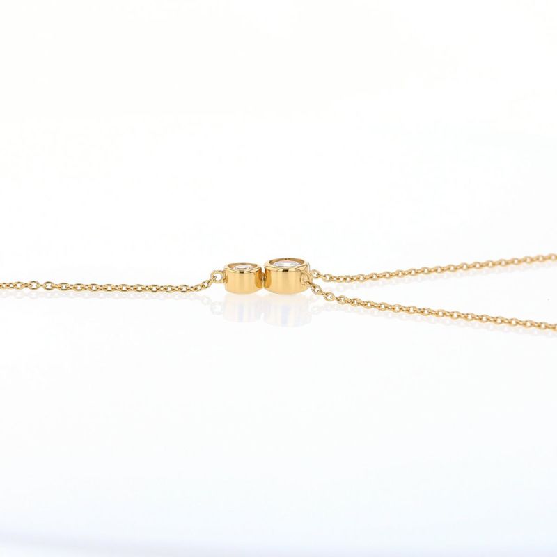 レアリゼ ベル ネックレス シルバー ロングネックレス ラリエットネックレス キュービックジルコニア 妻 彼女 誕生日プレゼント ギフト レディース belle