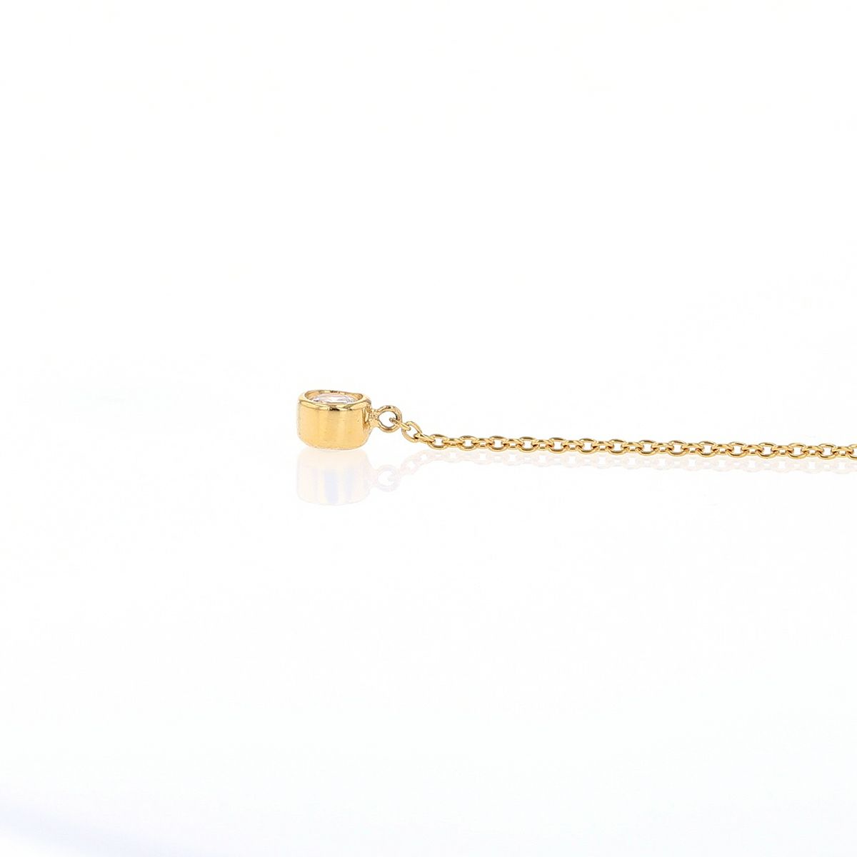 レアリゼ ベル ネックレス シルバー ロングネックレス ラリエットネックレス キュービックジルコニア 妻 彼女 誕生日プレゼント ギフト レディース belle