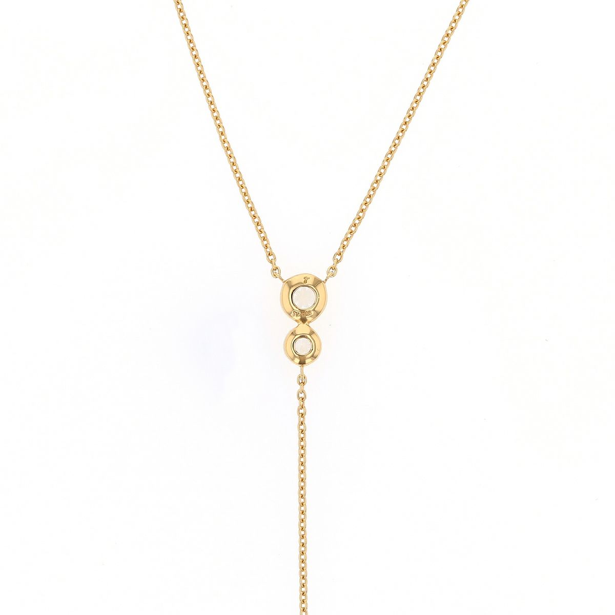 レアリゼ ベル ネックレス シルバー ロングネックレス ラリエットネックレス キュービックジルコニア 妻 彼女 誕生日プレゼント ギフト レディース belle