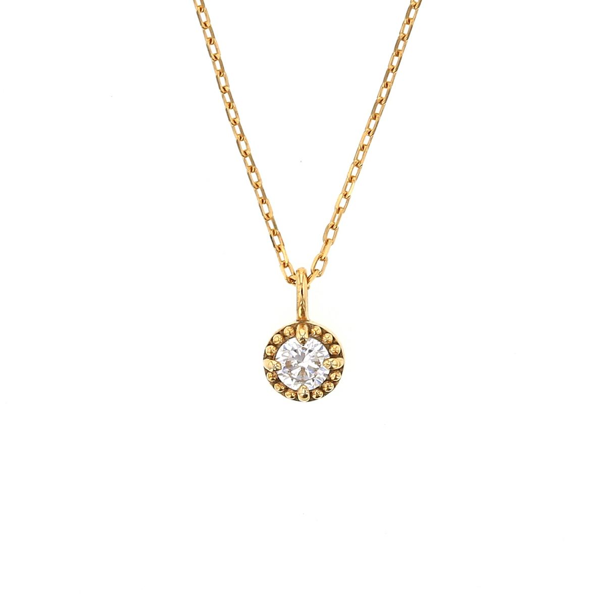 レアリゼ ベル ネックレス シルバー キュービックジルコニア 妻 彼女 誕生日プレゼント ギフト レディース belle CZ 20代 30代 40代 記念日