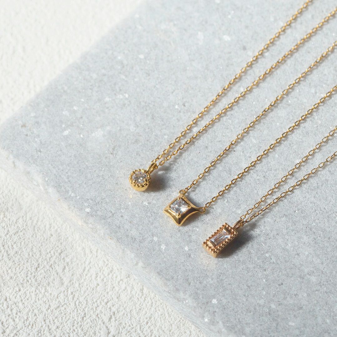 レアリゼ ベル ネックレス シルバー キュービックジルコニア 妻 彼女 誕生日プレゼント ギフト レディース belle CZ 20代 30代 40代 記念日