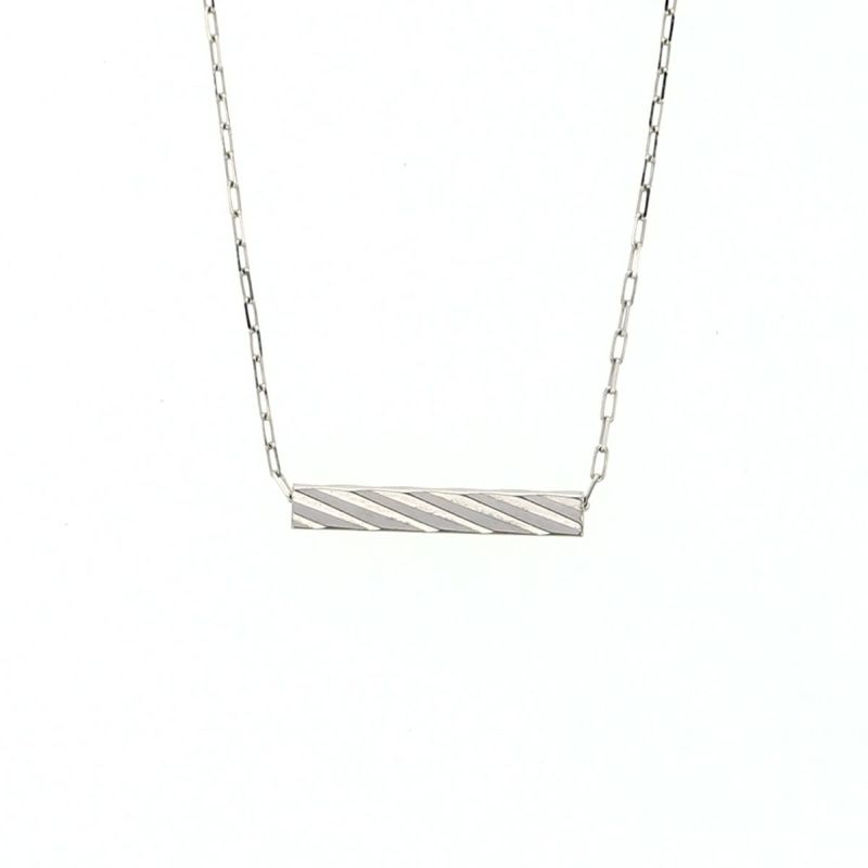 プラチナ ネックレス レディース 彼女 妻 地金 PT 20代 30代 40代 バー ライン ストレート PT900