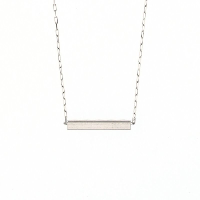 プラチナ ネックレス レディース 彼女 妻 地金 PT 20代 30代 40代 バー ライン ストレート PT900