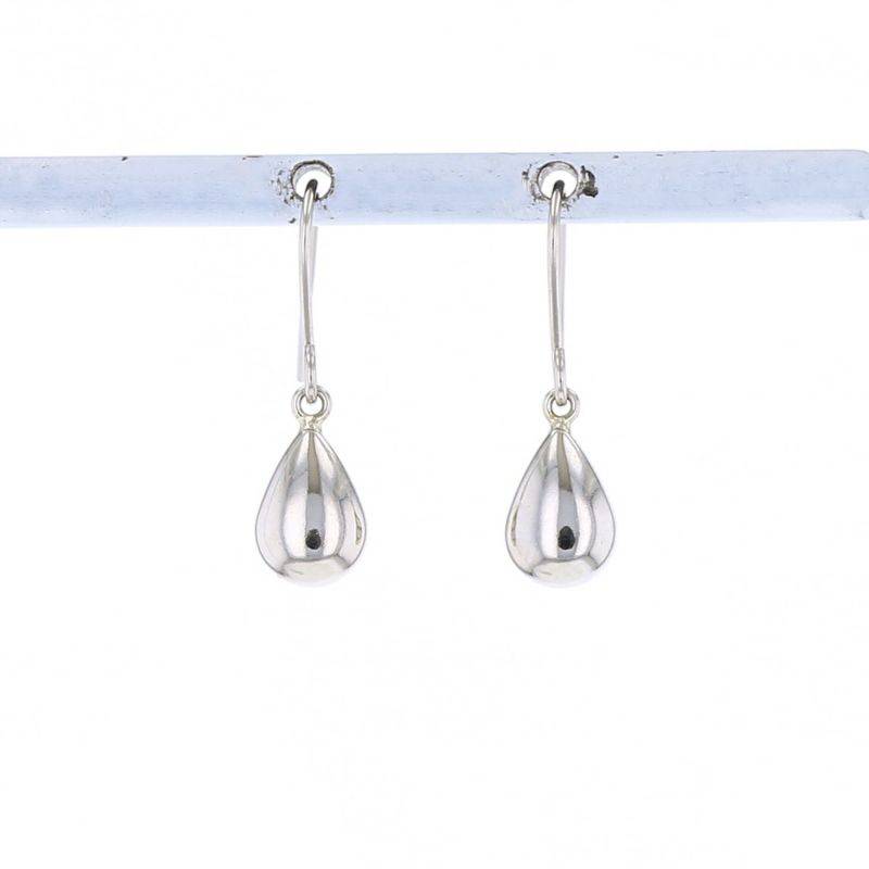 プラチナ フックピアス 地金 しずく 雫 フック PT PT900 30代 40代 誕生日プレゼント レディース 女性 彼女 妻 シンプル ギフト