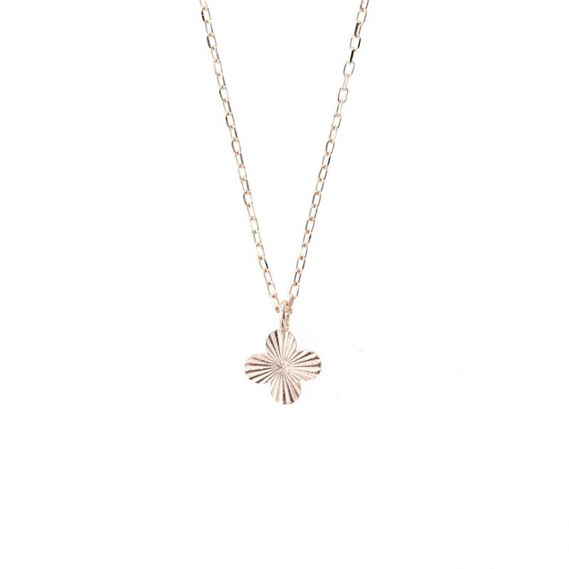 K10 PG フラワー ネックレス