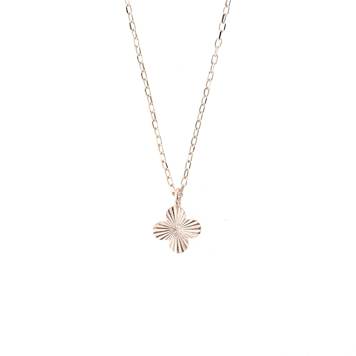 K10 PG フラワー ネックレス