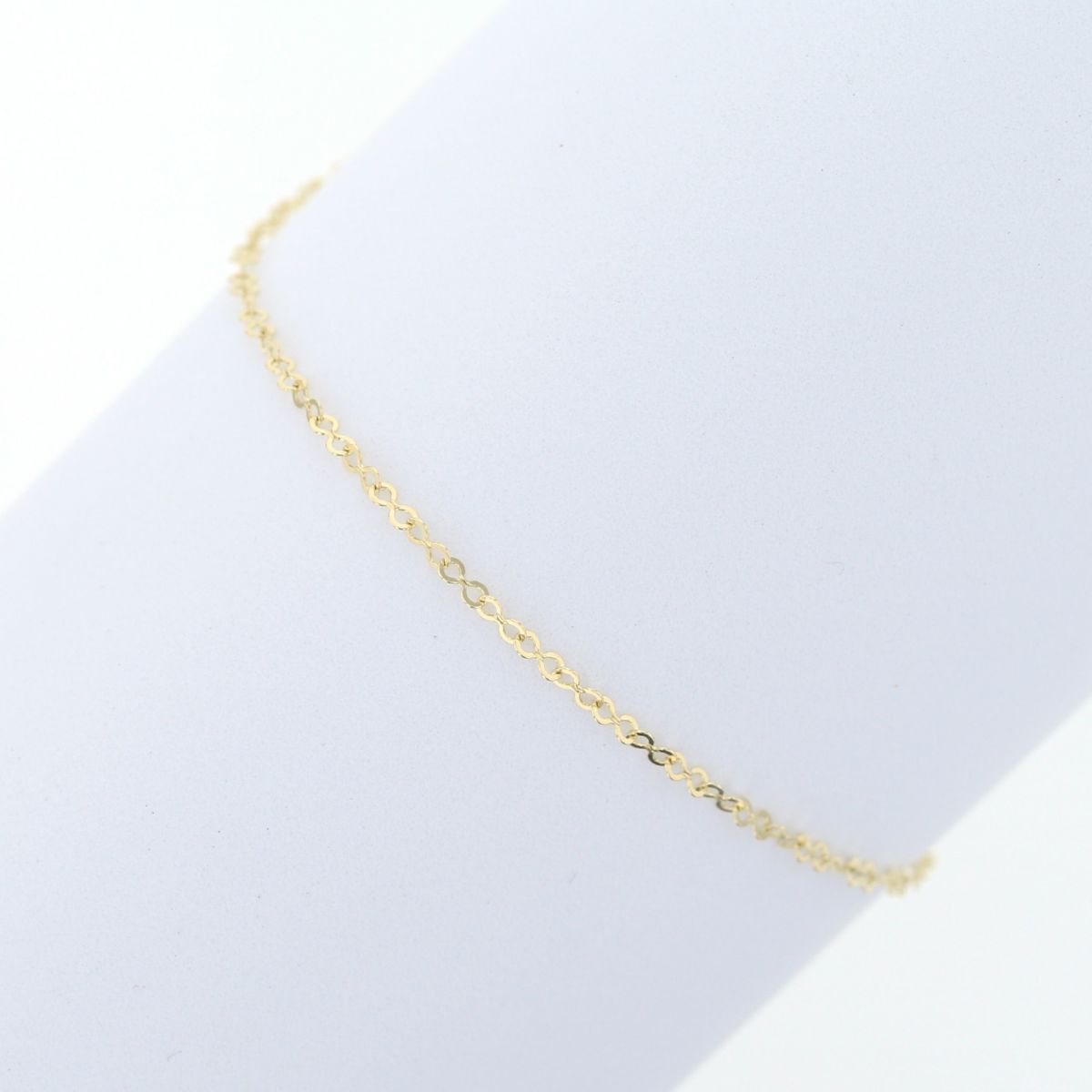 K10 YG エイトチェーン ブレスレット イエローゴールド 10金 10K 妻 彼女 プレゼント レディース 誕生日プレゼント ギフト 30代 40代