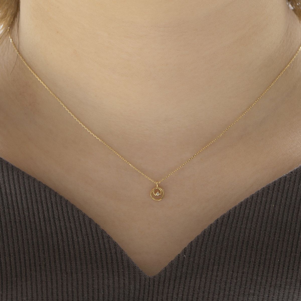 K10 YG/WG ダイヤモンド ネックレス 一粒 一粒ダイヤモンド イエローゴールド ホワイトゴールド ギフト レディース 女性 彼女 20代 30代 40代 誕生日 記念日