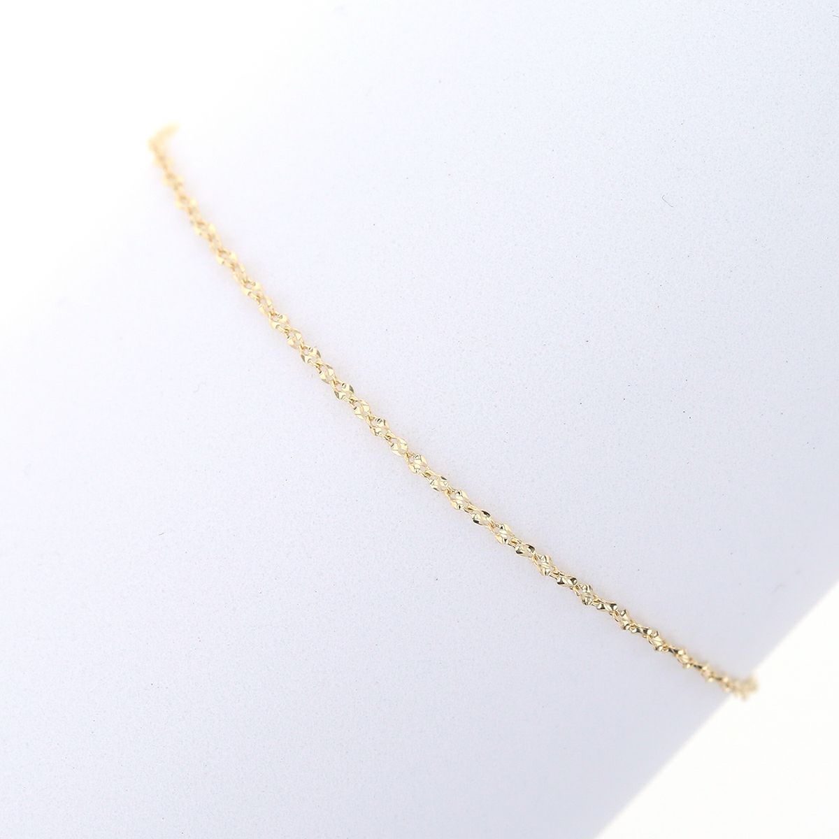 K10 YG モーグルチェーン ブレスレット