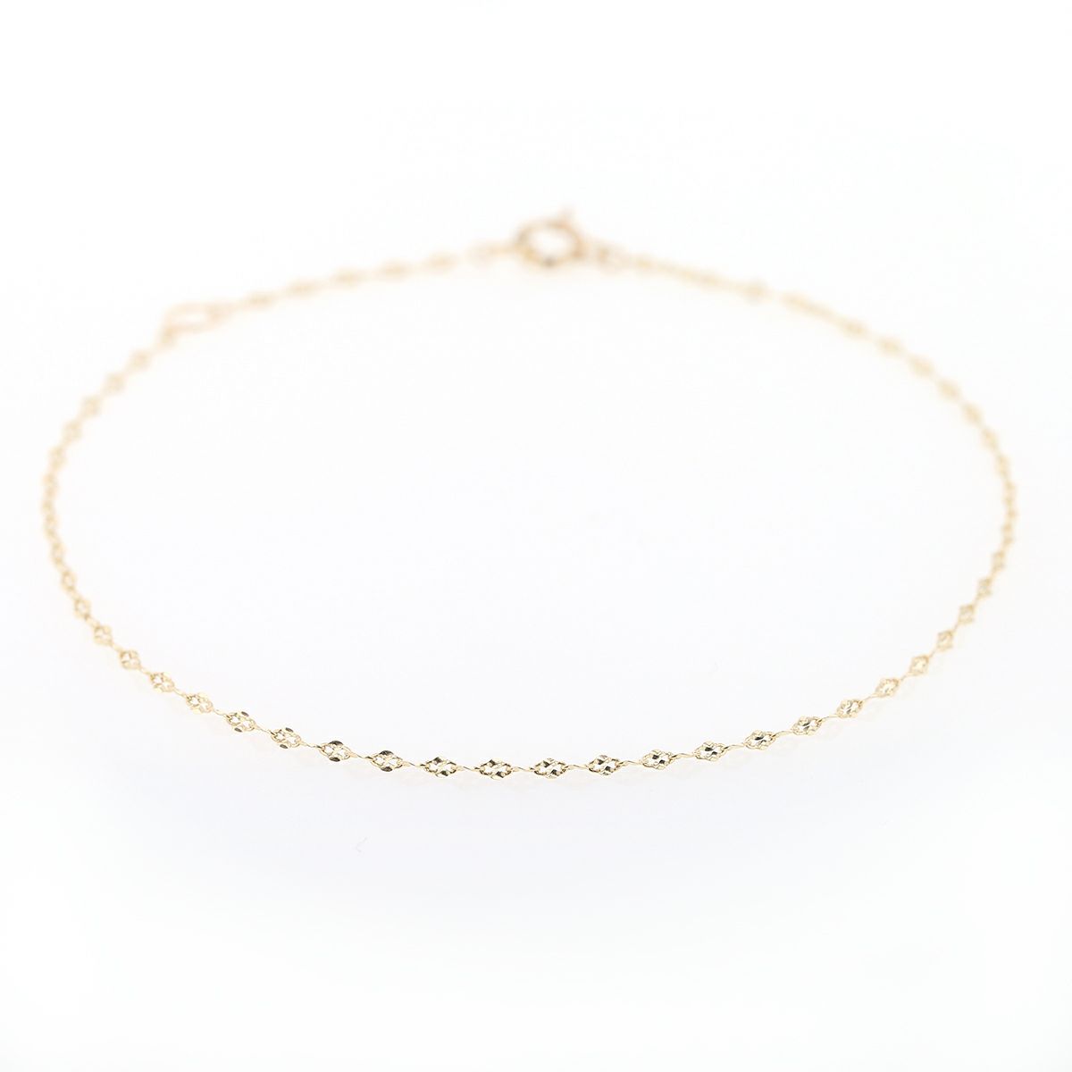 K10 YG モーグルチェーン ブレスレット