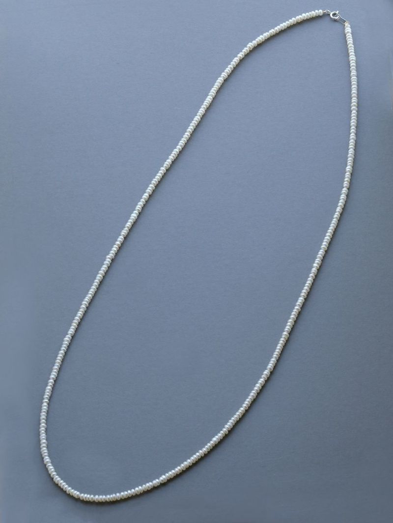 淡水パール ネックレス 70cm パール 小粒 レディース 20代 30代 40代 ロングネックレス プレゼント 彼女 妻 誕生石 6月 カジュアル 重ね付け パーティー お呼ばれ