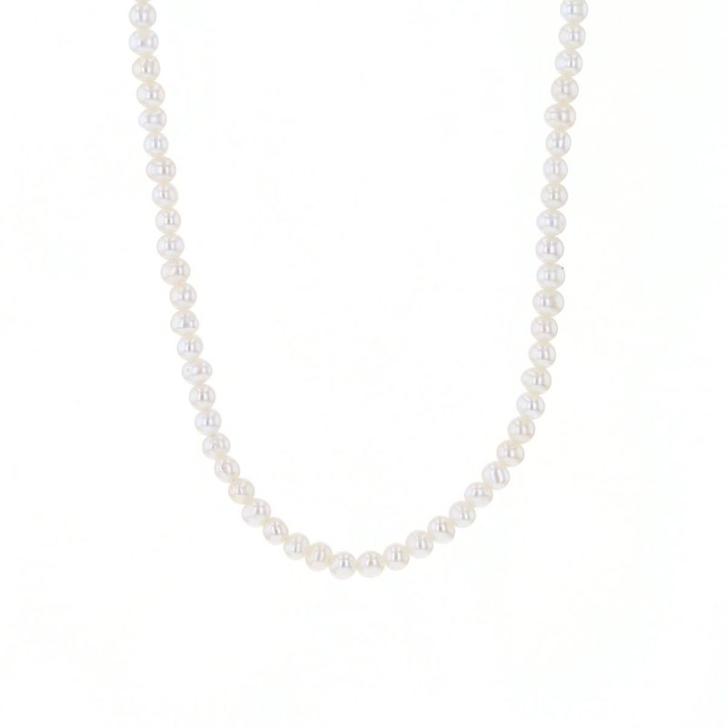 K14 YG 淡水パール ネックレス パール 小粒 レディース 20代 30代 40代 プレゼント 彼女 妻 誕生石 6月 カジュアル 重ね付け パーティー お呼ばれ