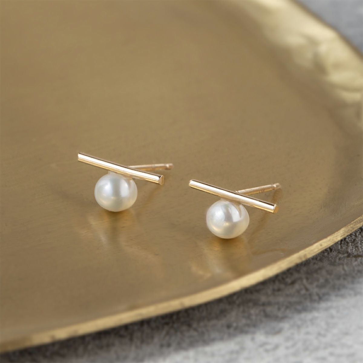 K10 YG 淡水パール ピアス イエローゴールド レディース スタッド 10金 誕生日プレゼント ギフト 6月誕生石 誕生日 20代 30代 40代 女性 彼女 妻