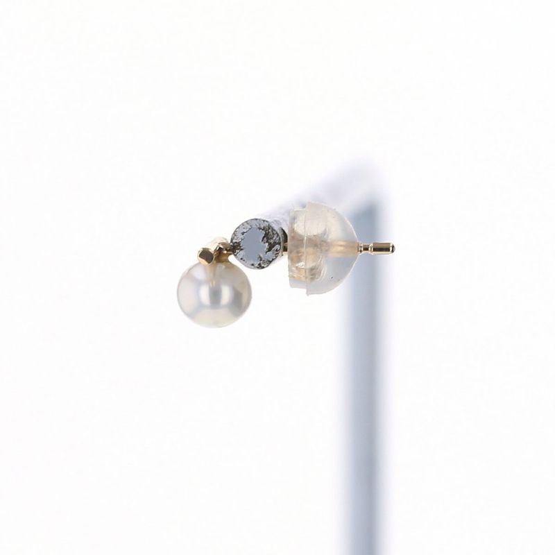 K10 YG 淡水パール ピアス イエローゴールド レディース スタッド 10金 誕生日プレゼント ギフト 6月誕生石 誕生日 20代 30代 40代 女性 彼女 妻