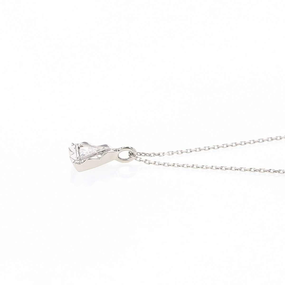 プラチナ 一粒 ダイヤモンド ネックレス レディース PT 誕生日プレゼント ギフト 女性 彼女 20代 30代 40代 記念日 PT900 PT850 トリリアントカット