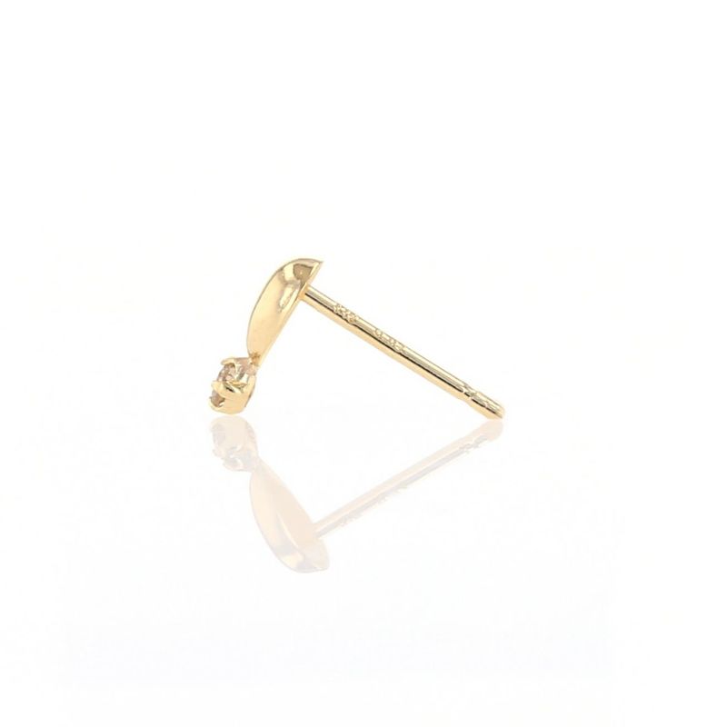 K18 YG ダイヤモンド ピアス 18k 18金 イエローゴールド レディース 彼女 妻 誕生日プレゼント プレゼント ギフト 20代 30代 40代